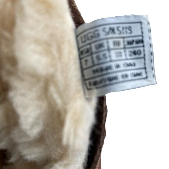 UGG Women’s Knightsbridge Brown Suede Tall Winter Boot Size US 7 - Picture 10 of 10